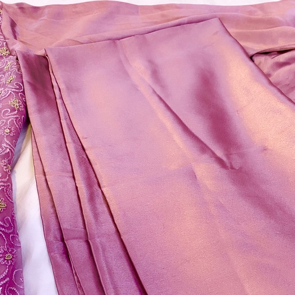 Women Indian Punjabi Pakistani Silk Salwar Kameez - Picture 3 of 4